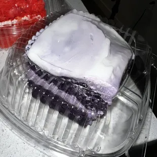 Ube Haupia Cake