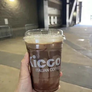 Iced Nutella Latte