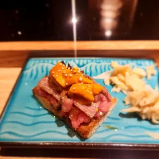 Wagyu Uni Toast