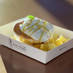 Mango pancakes