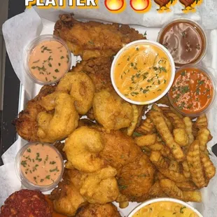 Big Chick'N Coop platter
