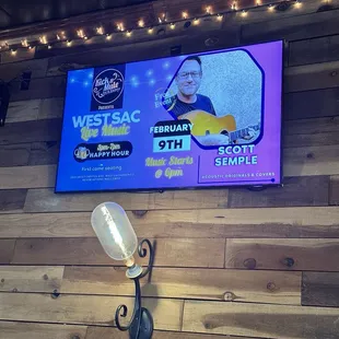 Live music ft Scott Semple a local musician