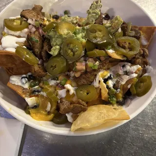 Not Yo" Mommas Nachos