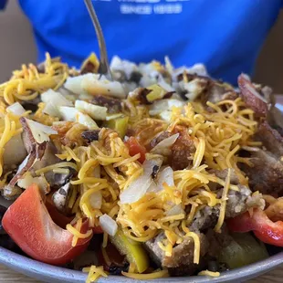 Country fried skillet.