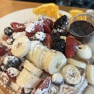 1 Belgian Waffle with Chilled Strawberry