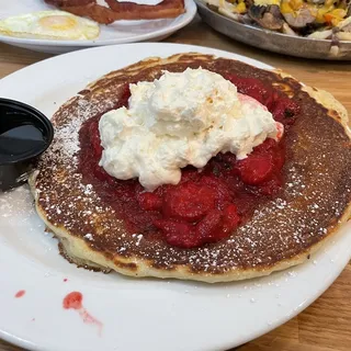 3 Flapjacks with Chilled Strawberry