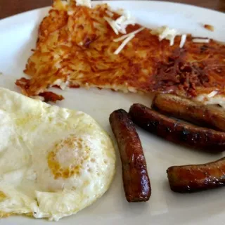 Spicy Bayou Sausage and Eggs