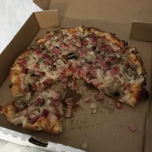 Really bad pizza. If you are really fat and stupid you may enjoy it. Otherwise, go hungry.