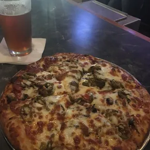 Half off pizza on Wednesday and their pies are fantastic!!
