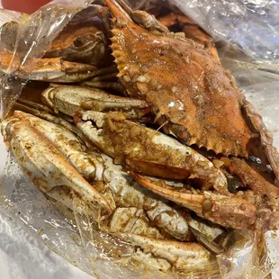 Blue crabs