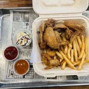 Combo: Wings and Shrimp