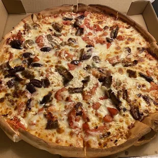 Grecian Delight Pizza