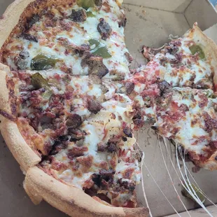 Philly Cheesesteak Pizza