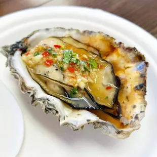 Oyster with Kickin' Sauce
