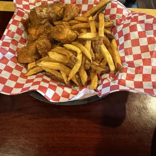 fish and chips, food