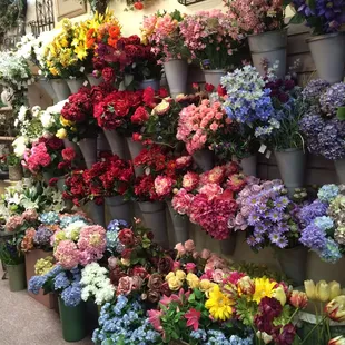 Silk flowers