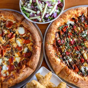 pizza, food