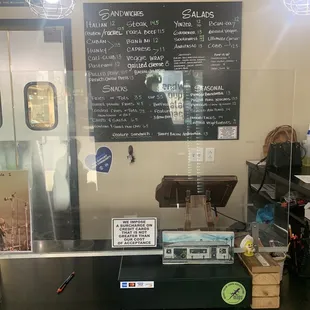 Register/ ordering station