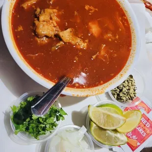 Bowl of menudo