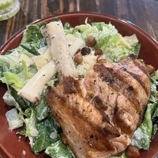 Grilled Salmon Caesar Salad