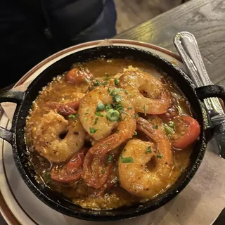 Sauted Shrimp and Polenta