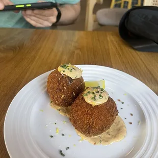 Special - andouille sausage croquettes