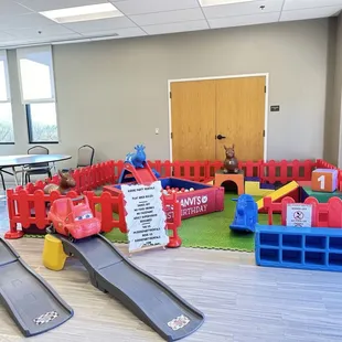 Farm theme soft play area