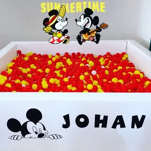 mickey ball pit!