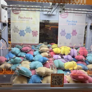 more claw machine prizes