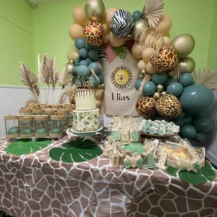 Celebrate a wild birthday this weekend ! Celebrate your party with us!  Book online www.kidsadventureplayhouse.com or call today!