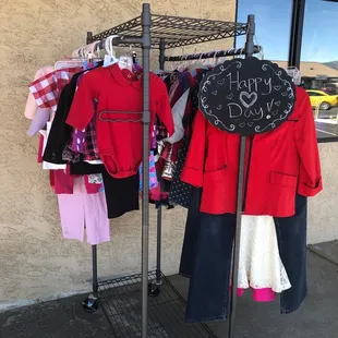 Valentines rack