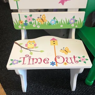 Adorable time out chair