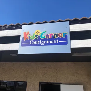 Front signage