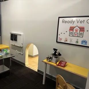 Vet play area