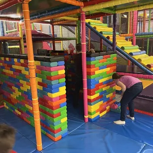 Built a house out of every brick in the place!
