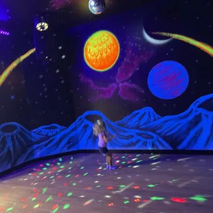 Dance party! Dance room area