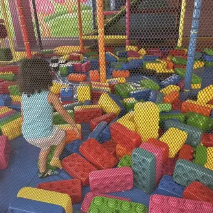 The blocks area