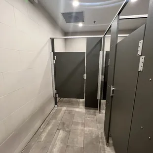 Clean restrooms