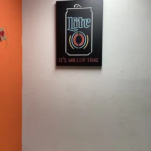 Beer sign in kids galaxy