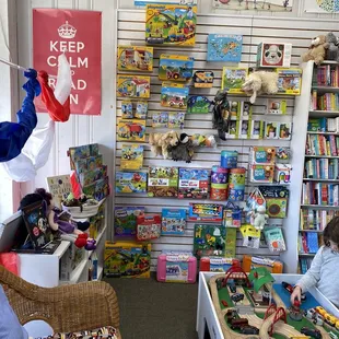 Front of store items