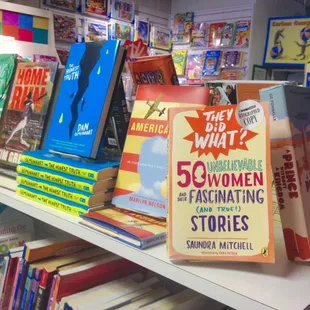 Lots of books for teens