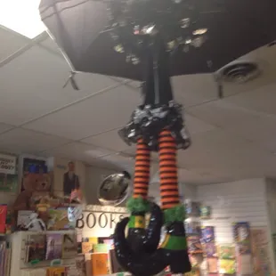 Whimsical Halloween decor