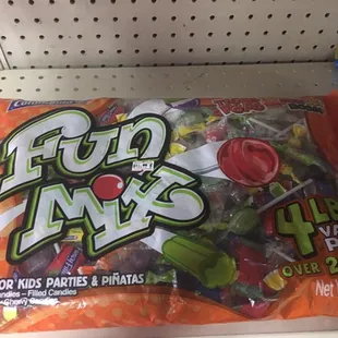 Mixed piñata candy bag