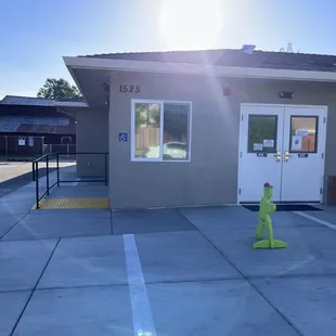 Entrance to our new day care center