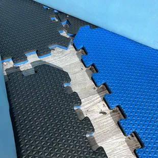 Play mats not together for safety