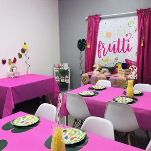 Twotti Fruitti Theme Party