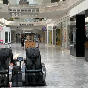 Entrance (purple sign) by Dillard's