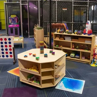 Children of all ages will immediately feel at home in Apt. Q.