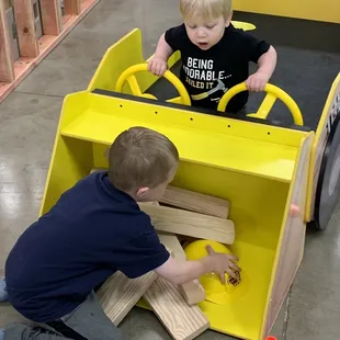 Life size tonka truck!