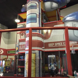 The awesome play structure.